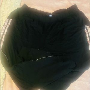 Cacique Black Pink Stripe Comfy Sleep Joggers 22/24